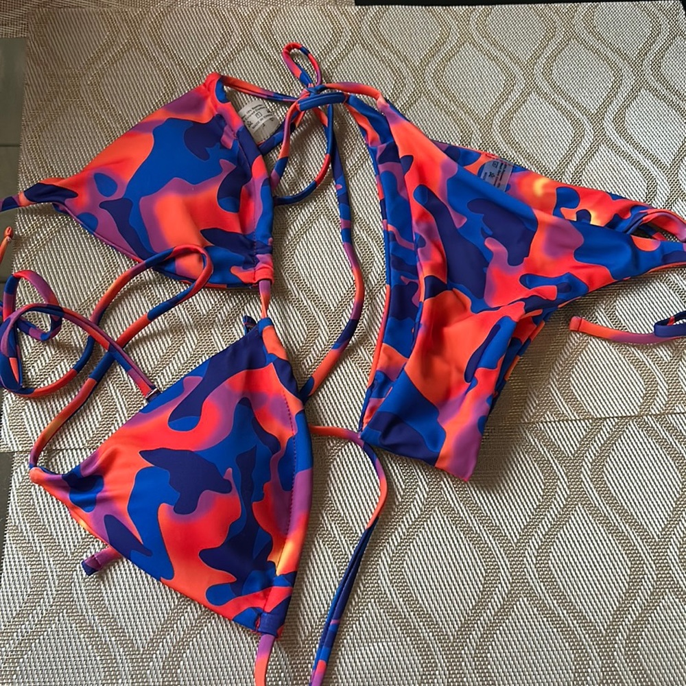 SOLY HUX Women's Floral Print Bikini
